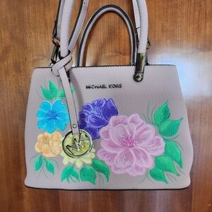 Michael Kors Look Alike Multicolor Floral Satchel